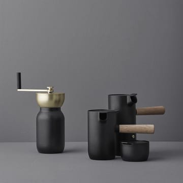 Młynek do kawy Collar  - czarny-mosiądz - Stelton
