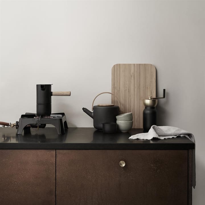 Młynek do kawy Collar , czarny-mosiądz Stelton