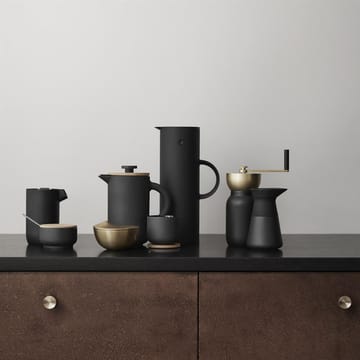 Młynek do kawy Collar  - czarny-mosiądz - Stelton