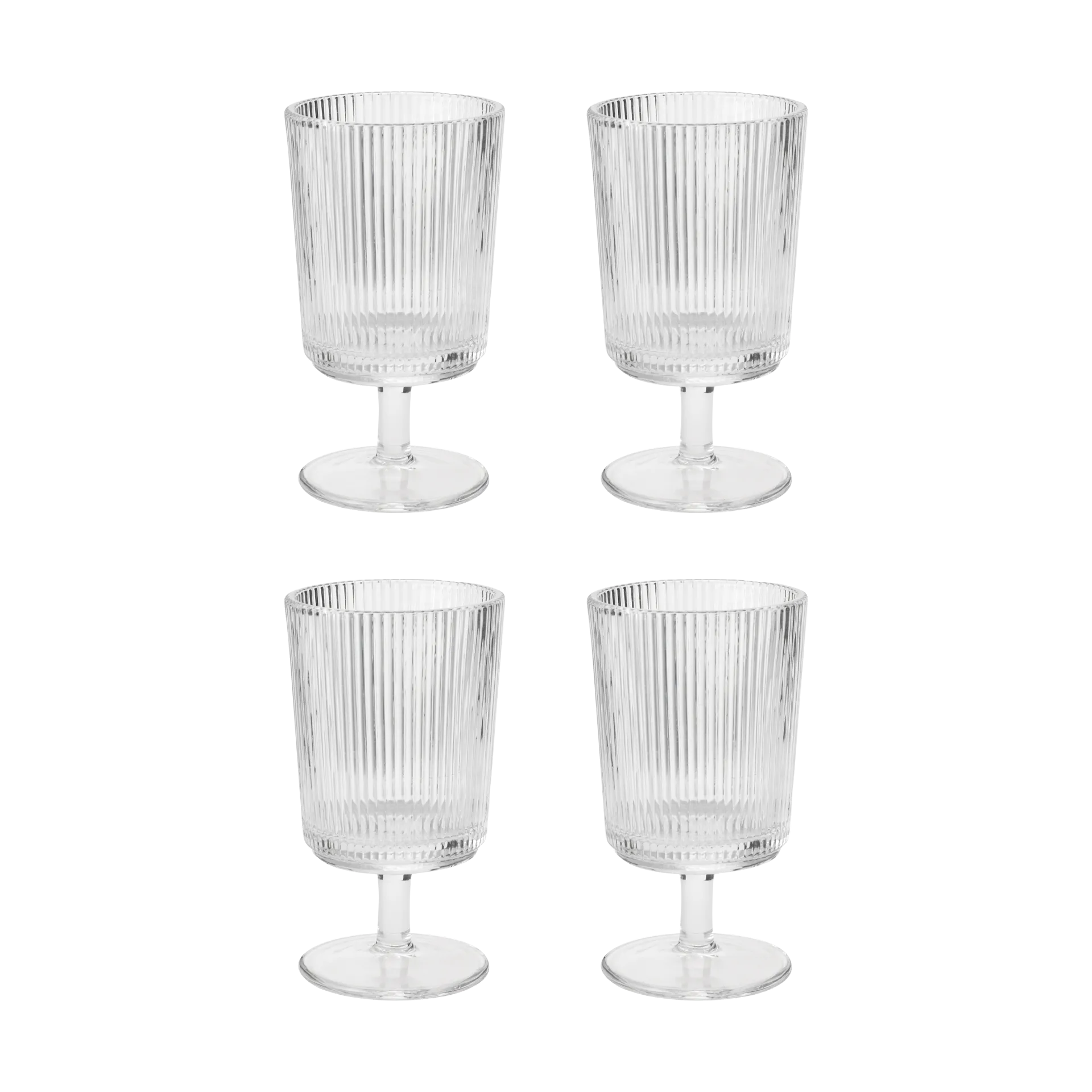 Pilastro kieliszki do wina 180 ml, 4‑pak, Clear Stelton