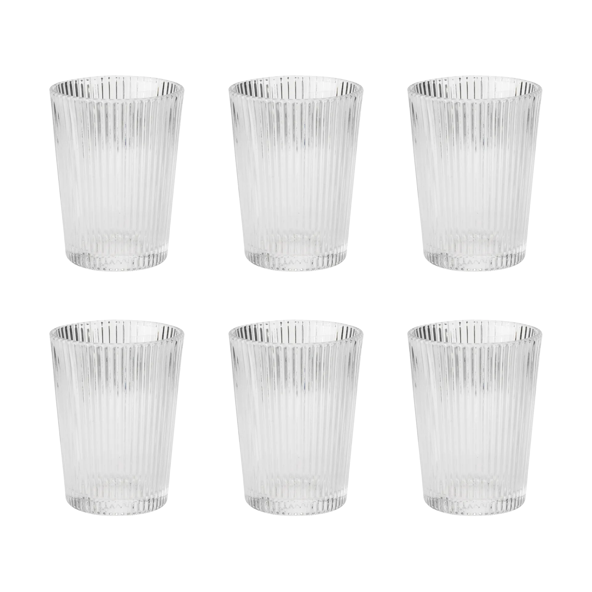 Pilastro szklanki do napojów 150 ml, 6‑pak, Clear Stelton