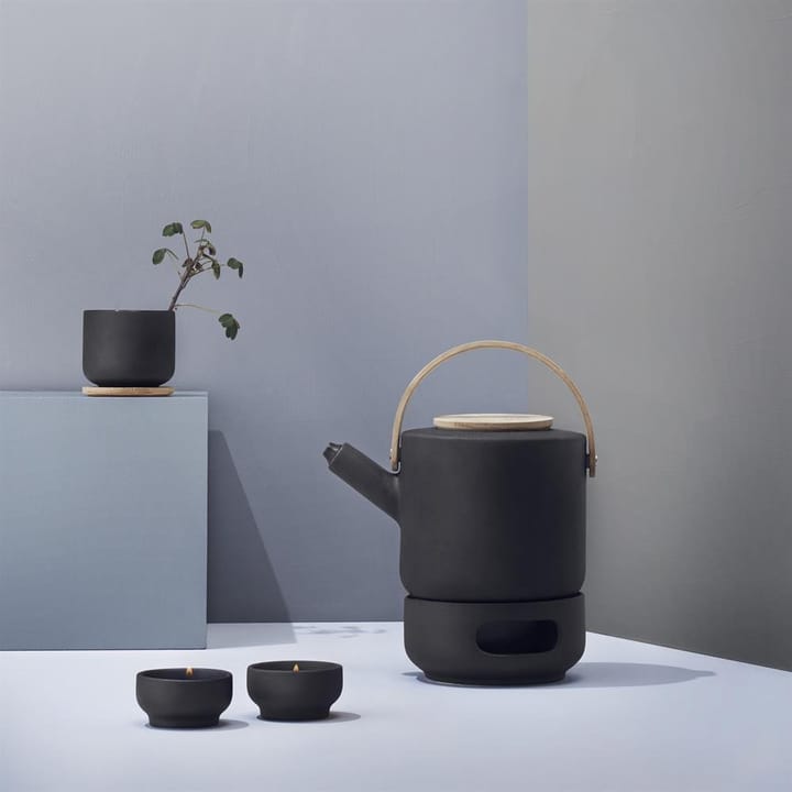 Podgrzewacz do herbaty Theo, Czarny Stelton
