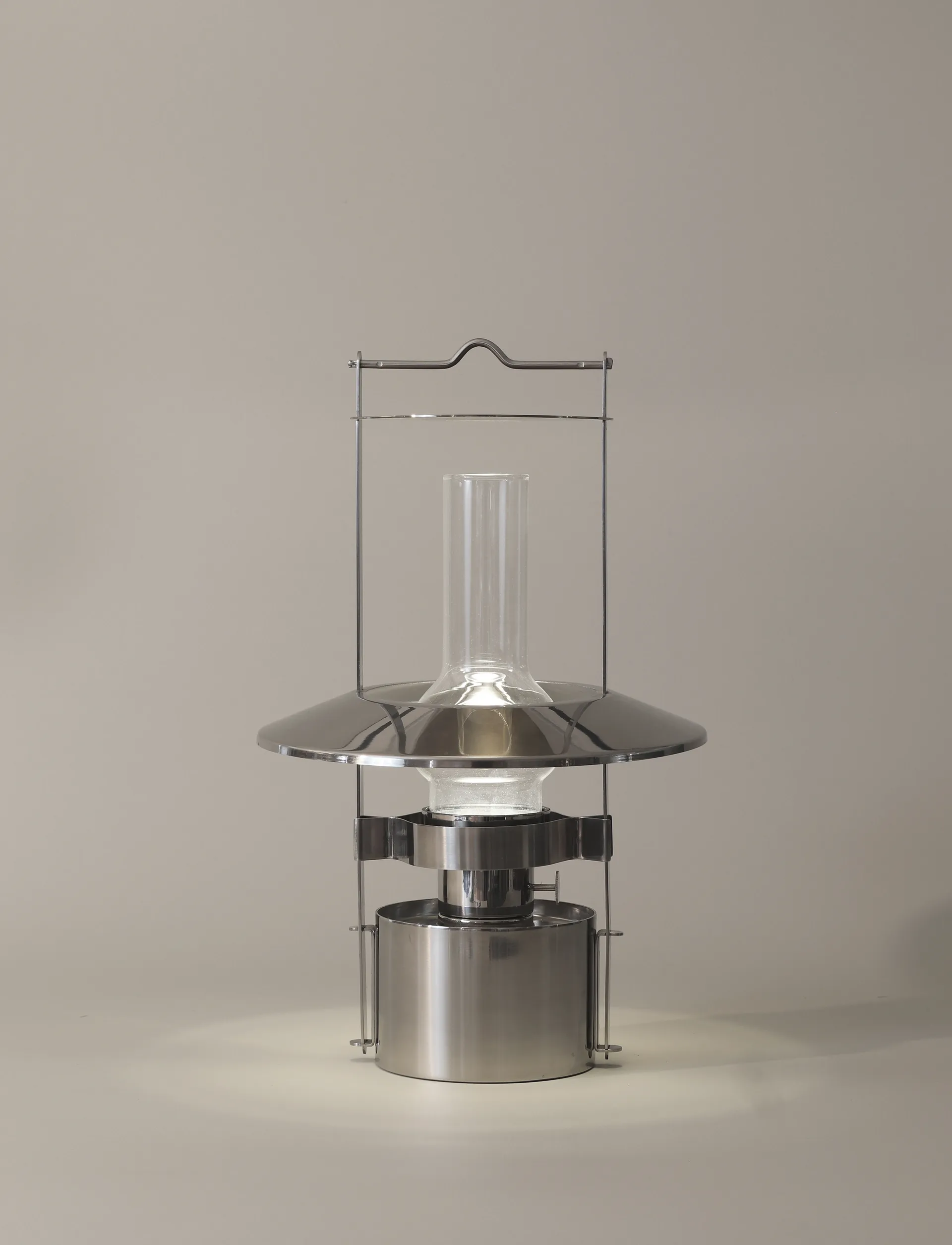 Przenośna lampa okrętowa EM 43 cm, Steel Stelton