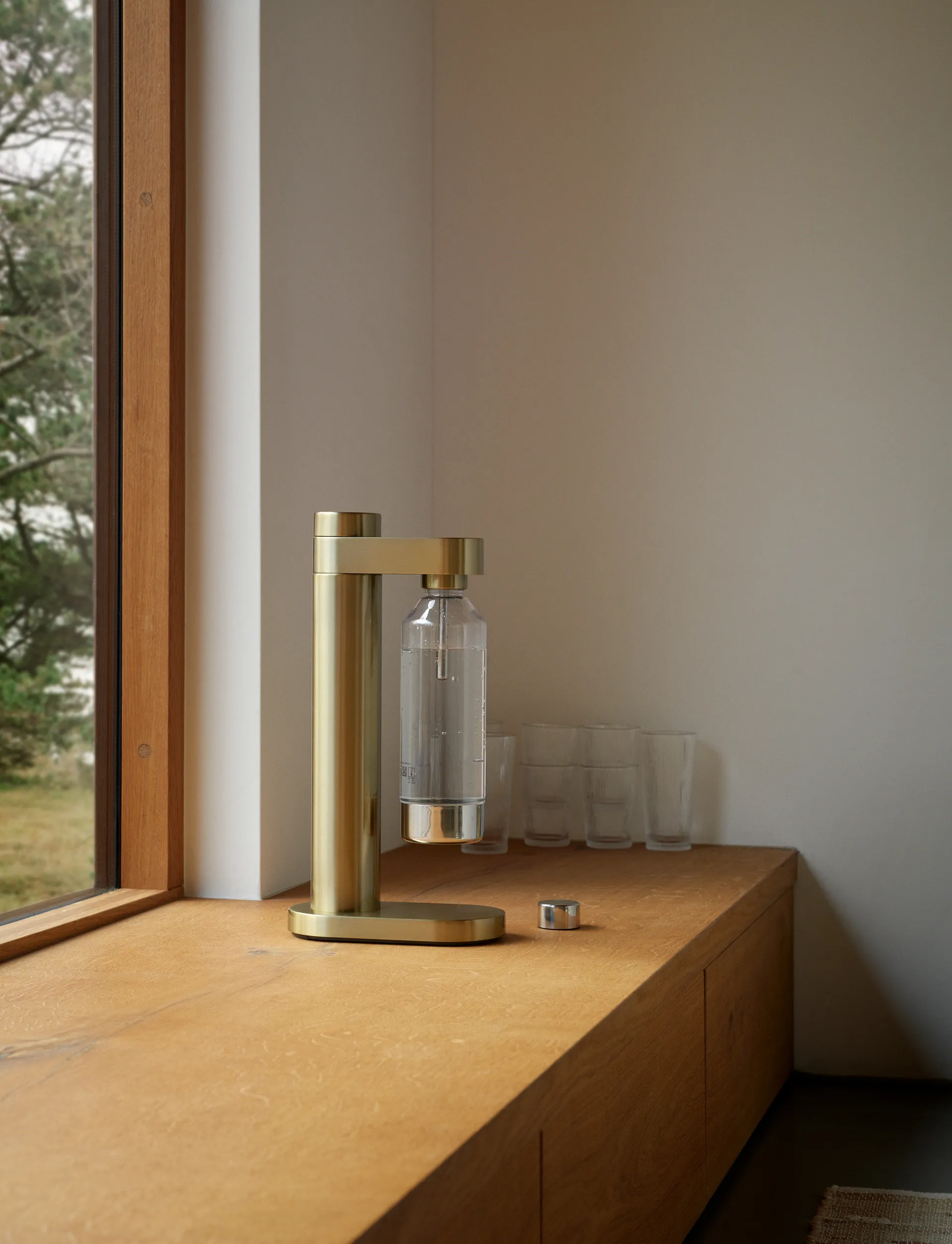 Saturator Brus, Brushed Brass (mosiądz) Stelton