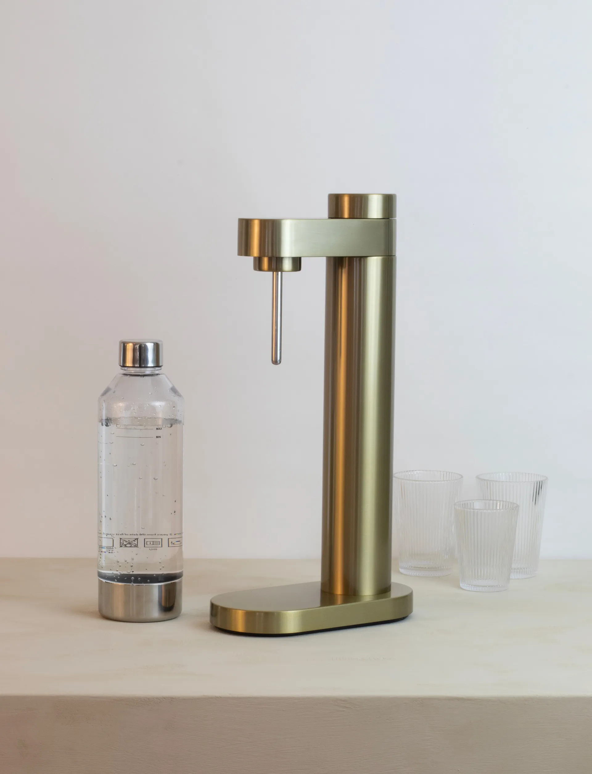 Saturator Brus, Brushed Brass (mosiądz) Stelton