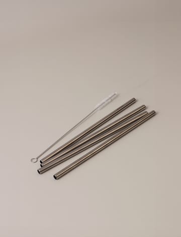 Słomki Stelton wielorazowego użytku 4-szt. - Steel - Stelton