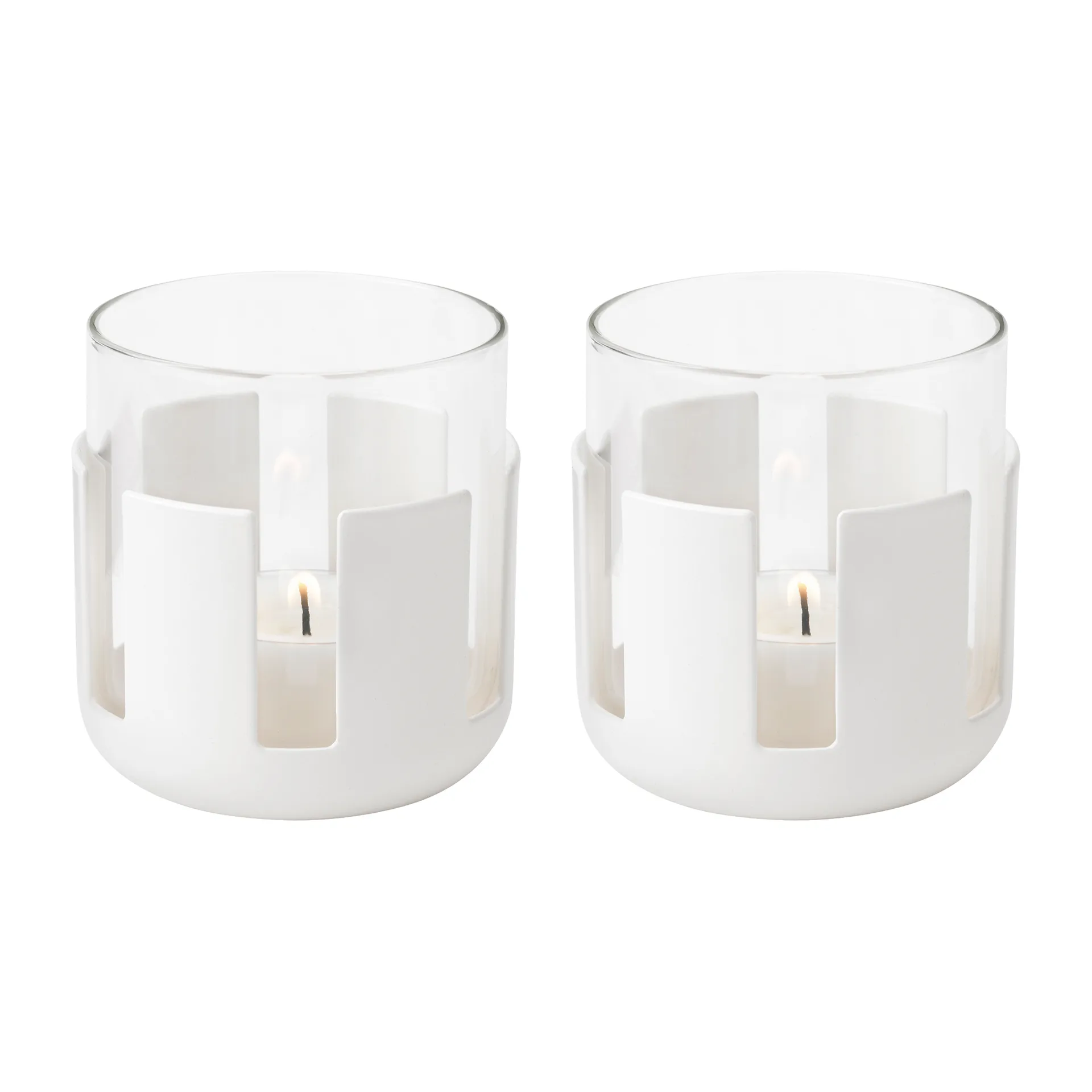 Świeczniki Luna 2-pak, Soft white Stelton