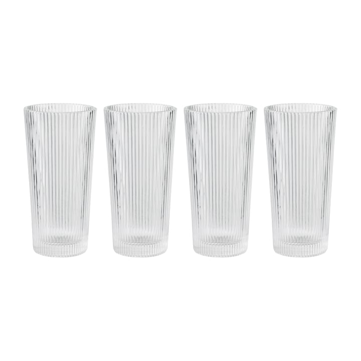 Szklanka Pilastro long 300 ml, 4-pak - Clear - Stelton