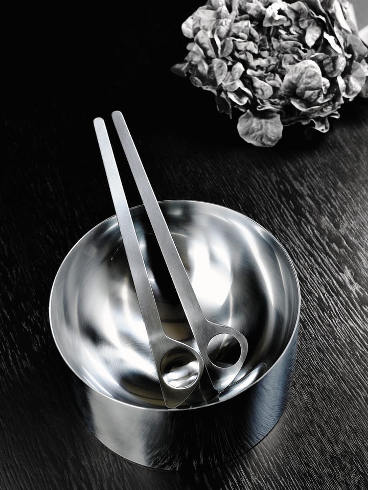 Sztućce sałatkowe AJ cylinda-line, stal nierdzewna Stelton