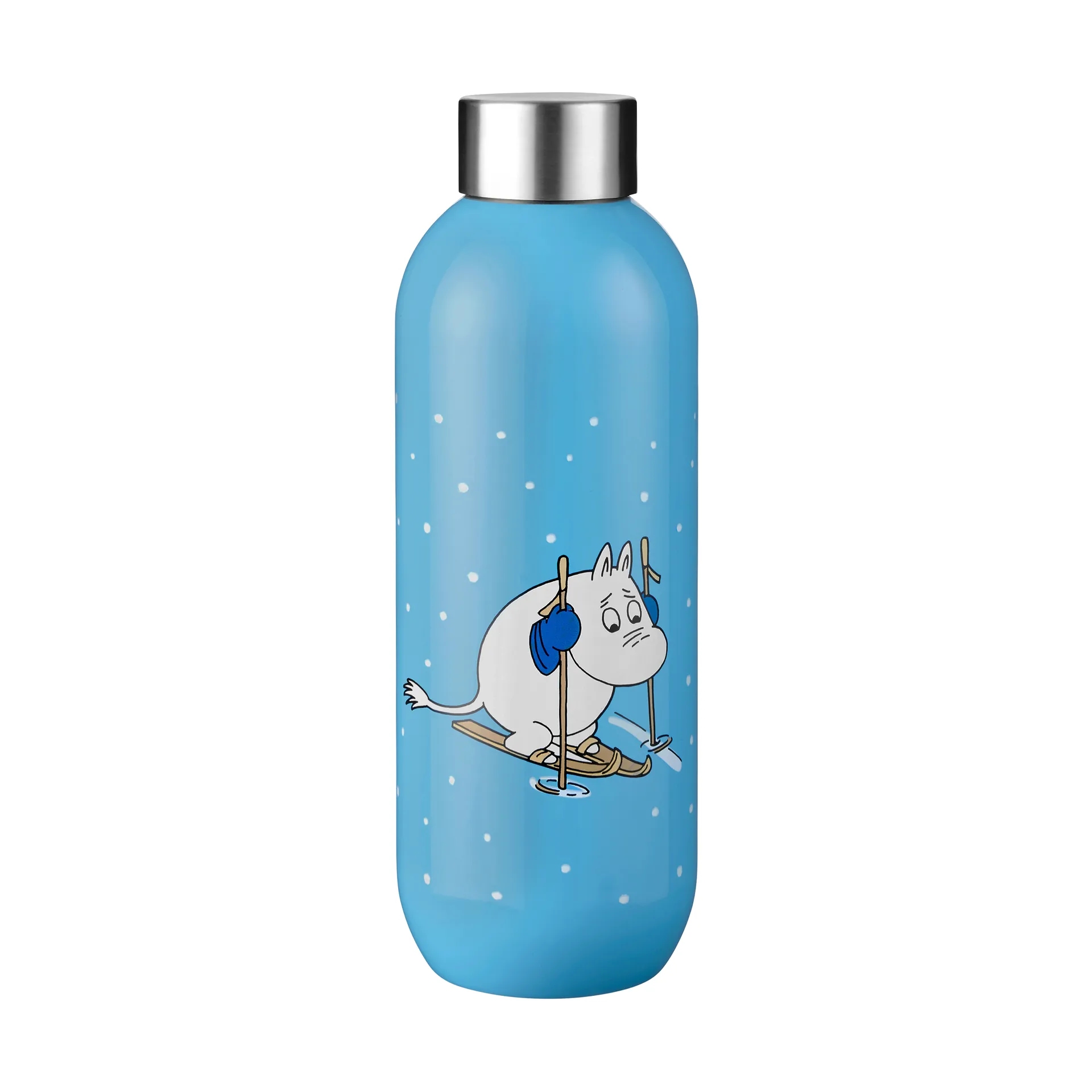 Termobutelka Keep Cool Moomin 0,6 l, Moomin skiing Stelton
