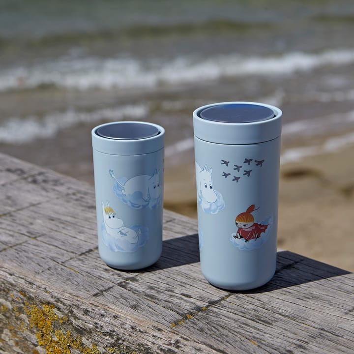 Termokubek To Go Click Muminki 0,2 l, Soft Cloud Stelton