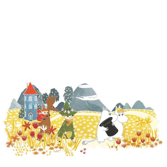 Termos Carrie 0,5 litra, Moomin sky Stelton