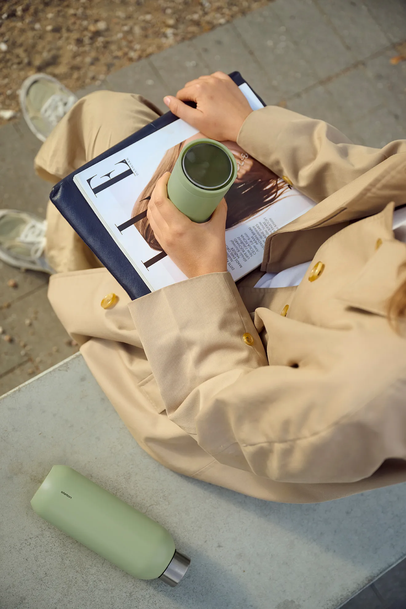 Termos Keep Cool 0,6 l, Soft fern green Stelton