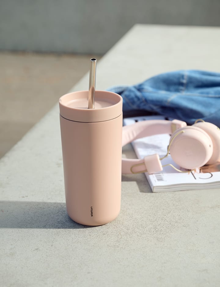 Termos To Go Sip ze słomką 0,4 L, Heather Stelton