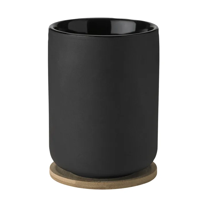 Theo kubek termiczny z podstawką 250 ml - Black - Stelton