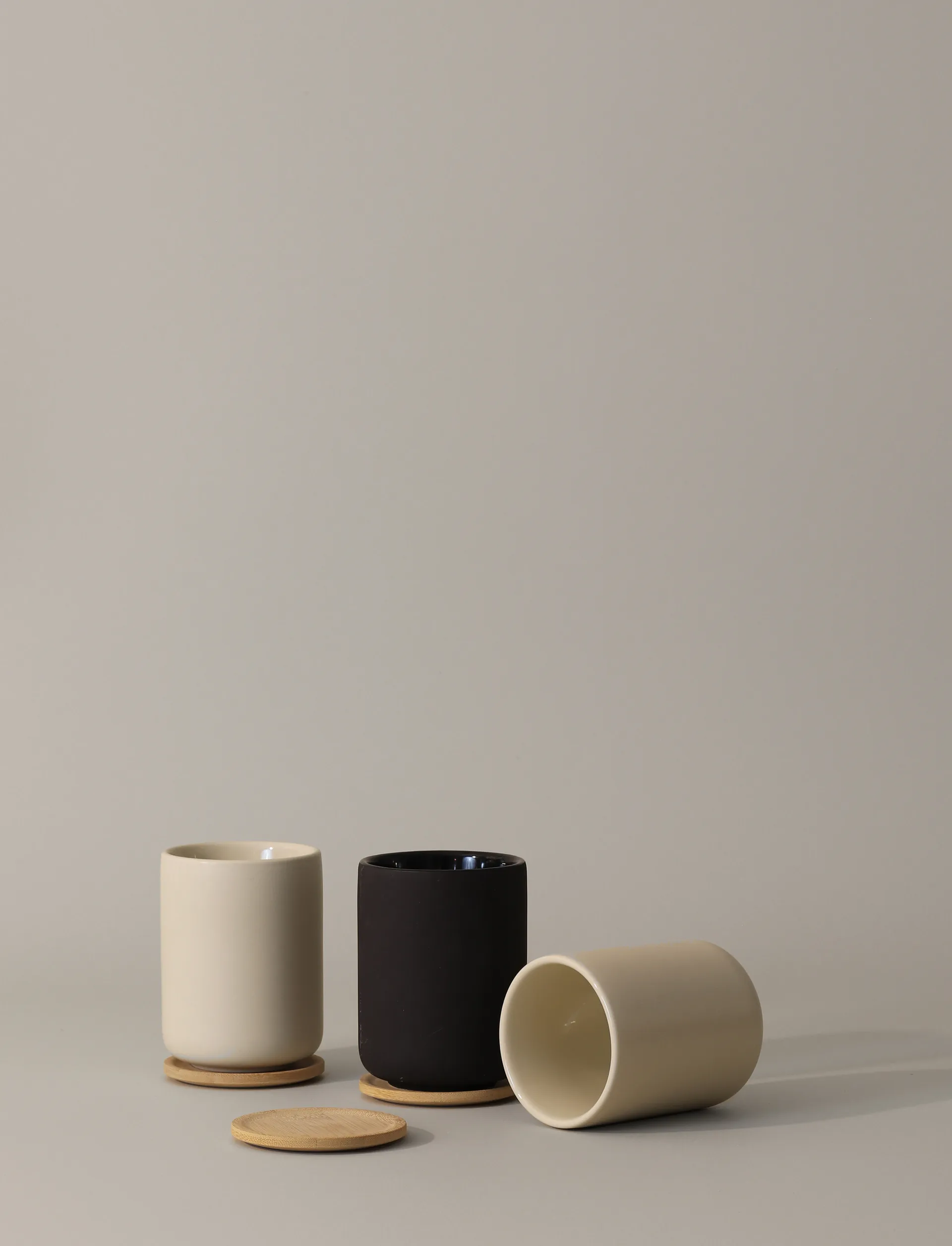 Theo kubek termiczny z podstawką 250 ml, Black Stelton