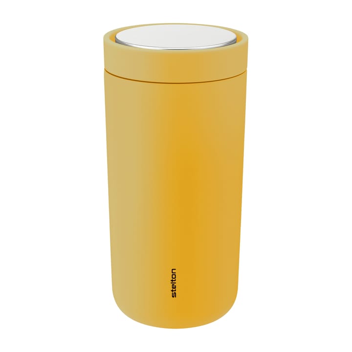 To Go Click kubek 0,4 l - Soft poppy yellow - Stelton