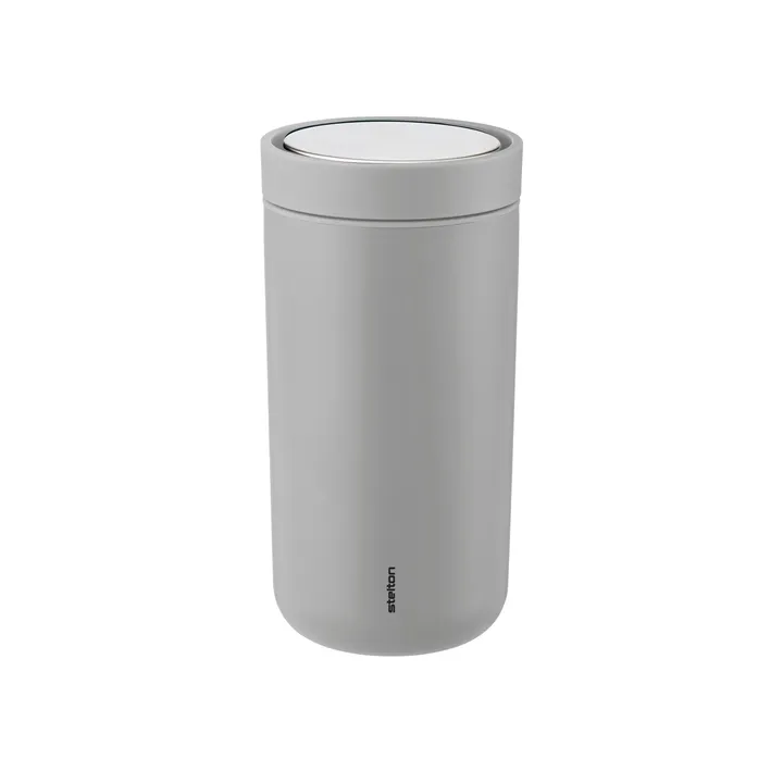 To Go Click kubek termiczny 0,2 l - Mat light grey - Stelton