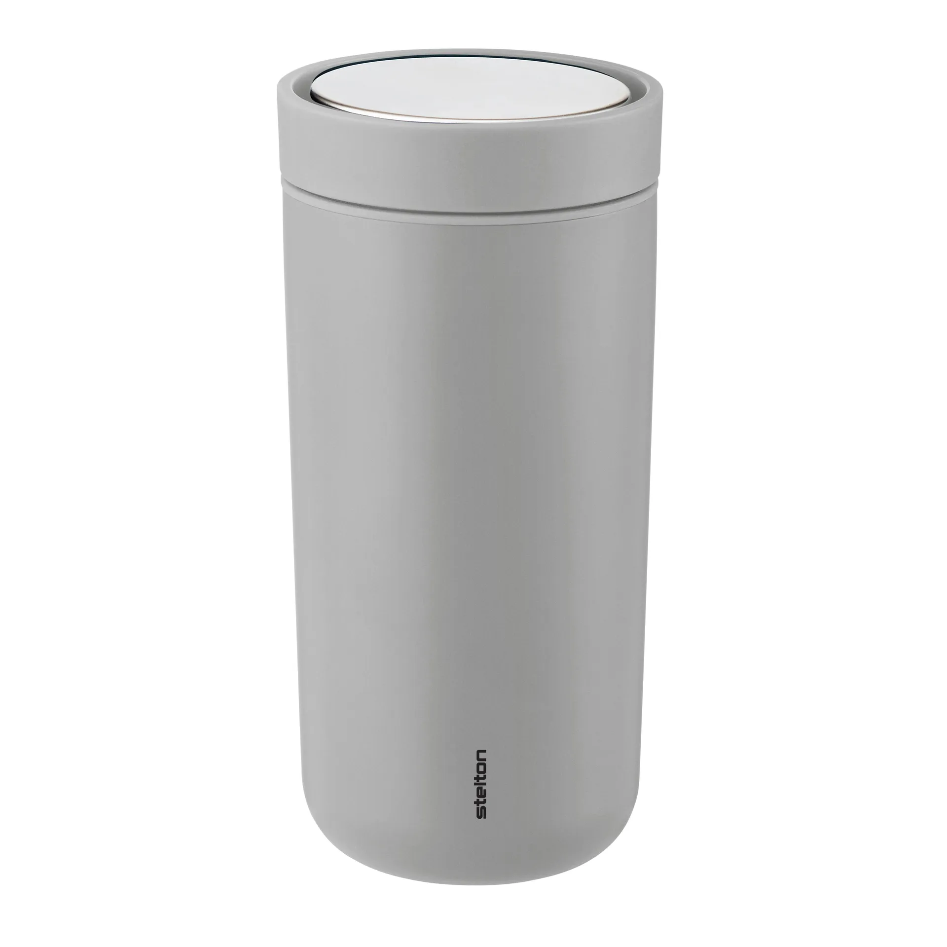 To Go Click kubek termiczny 0,4 l, Mat light grey Stelton