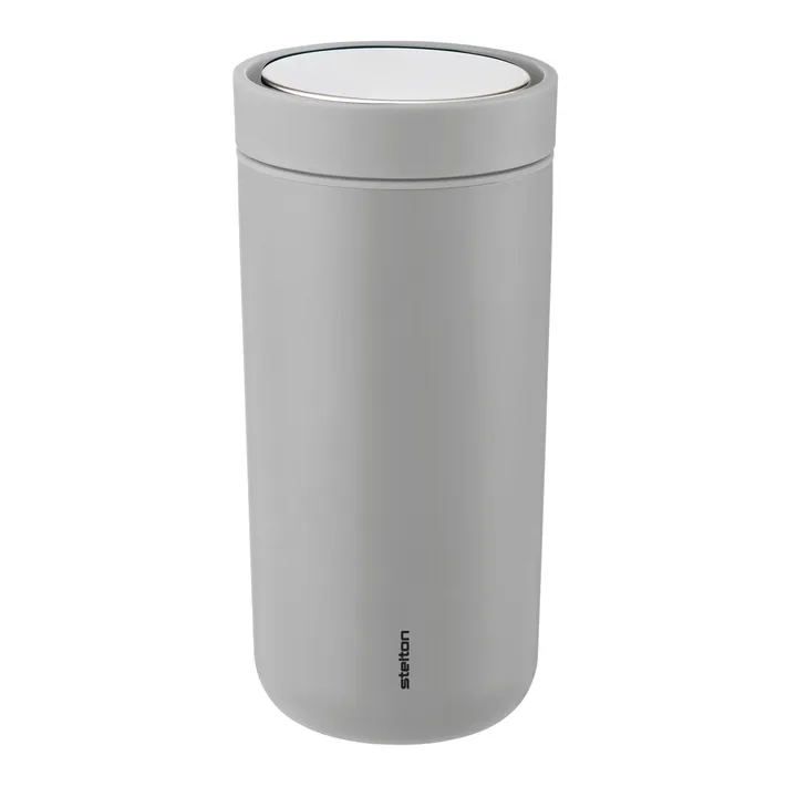 To Go Click kubek termiczny 0,4 l - Mat light grey - Stelton