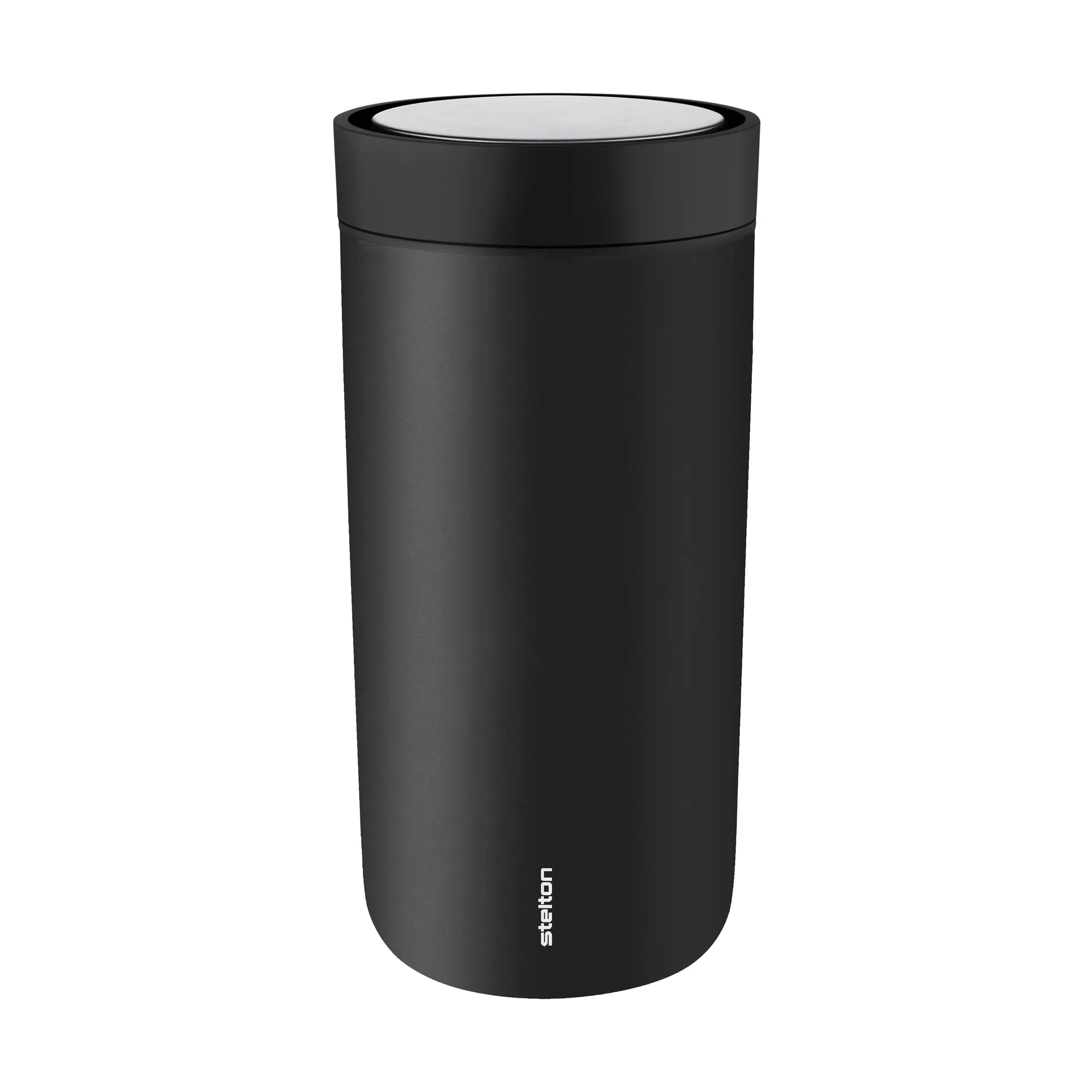 To Go Click kubek termiczny 0,4 l, Soft black Stelton
