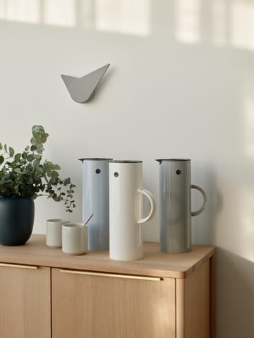 Zegar ścienny Birdie 19,5 cm - Jasnoszary - Stelton
