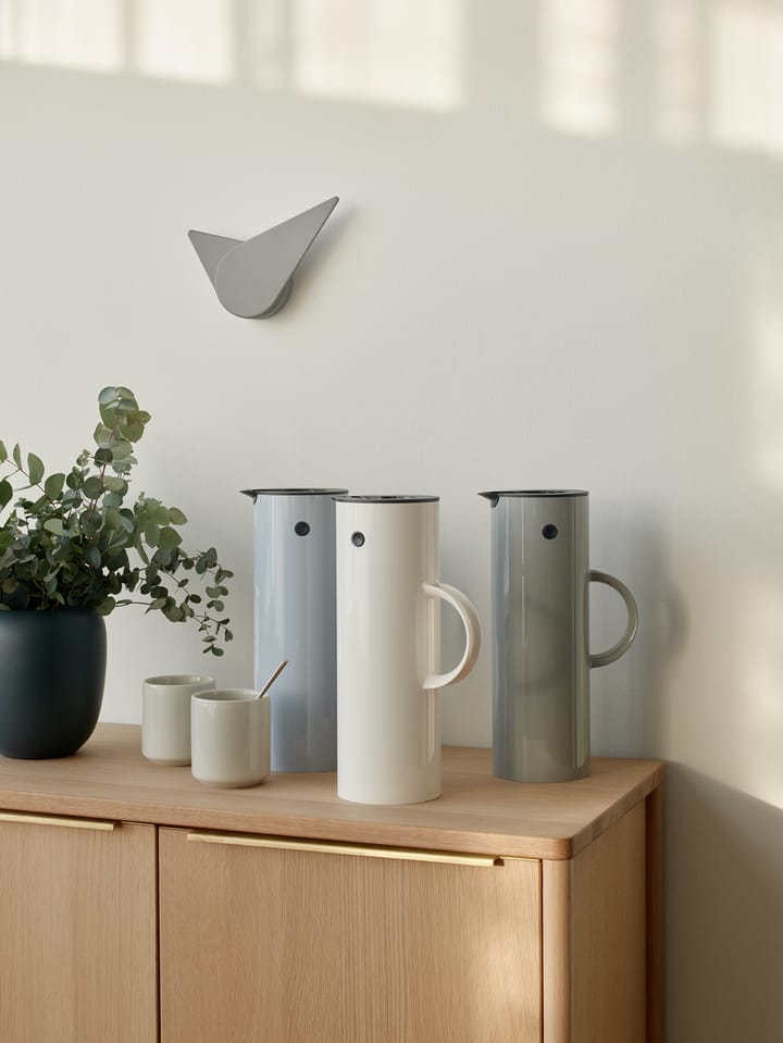 Zegar ścienny Birdie 19,5 cm, Jasnoszary Stelton