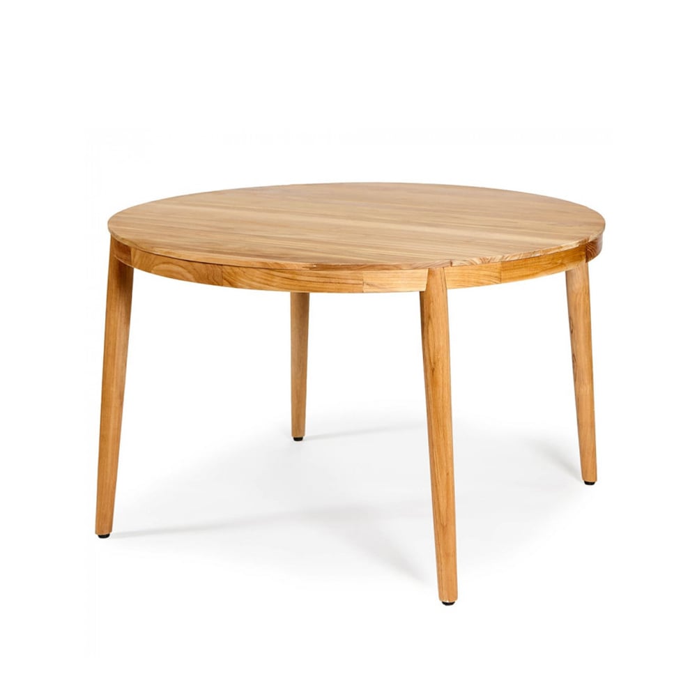 Stockamöllan Okrągły stół Haväng Teak, 120 cm | Skandynawski Design | Stoły ogrodowe | Brązowy