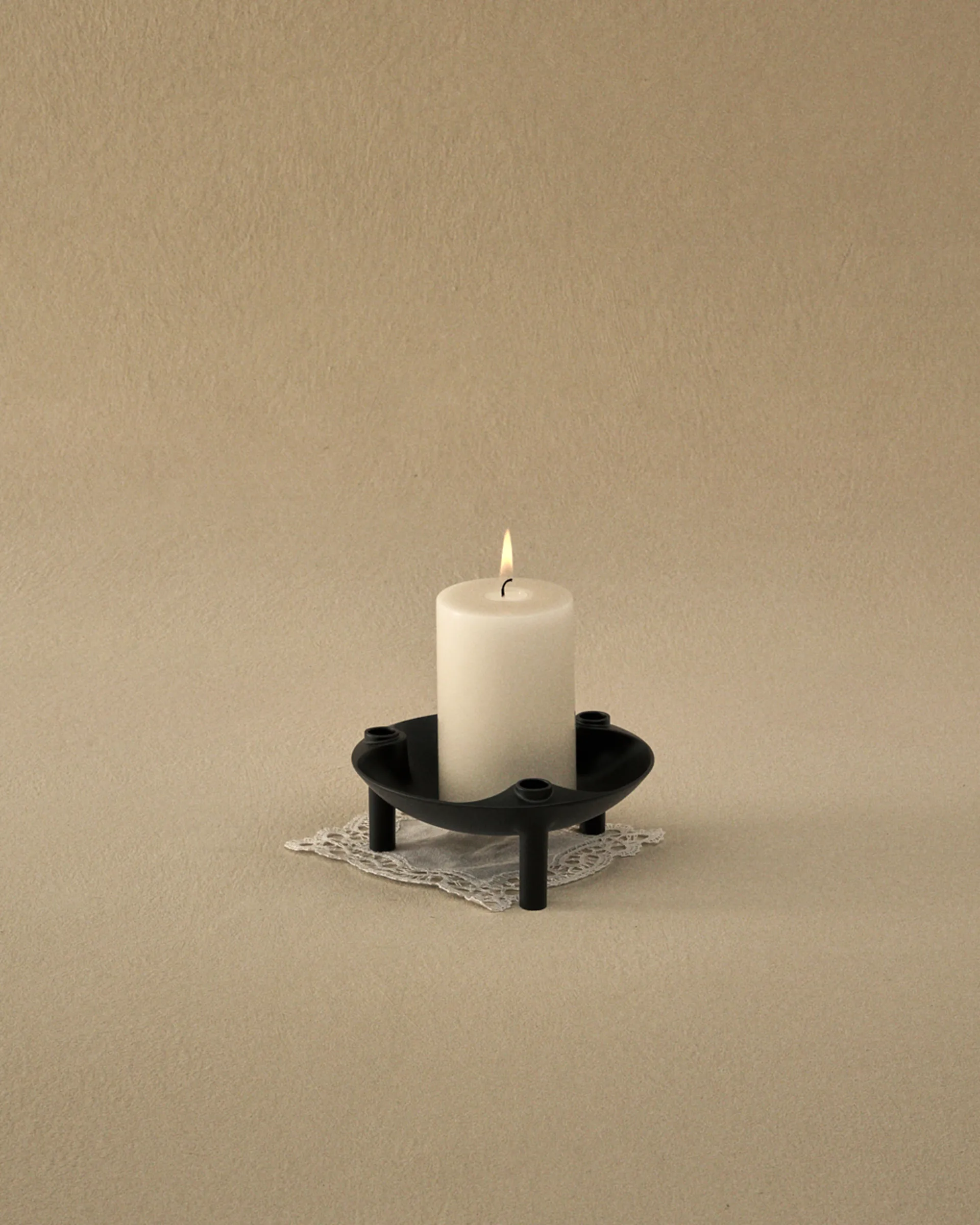 Miska Nagel, czarny STOFF