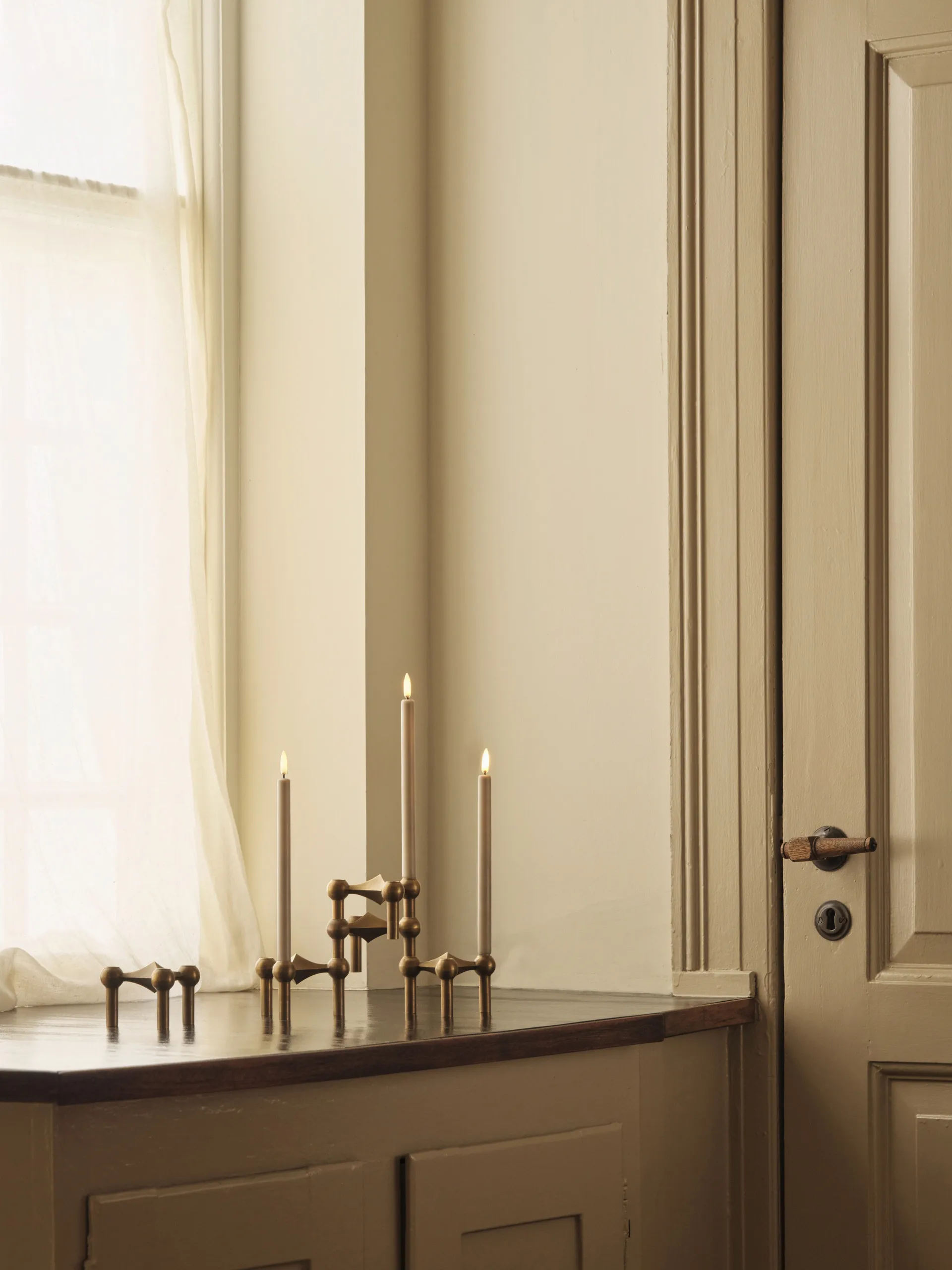 Lampa LED STOFF Nagel firmy Uyuni Lighting 2-pak, Sand STOFF Nagel