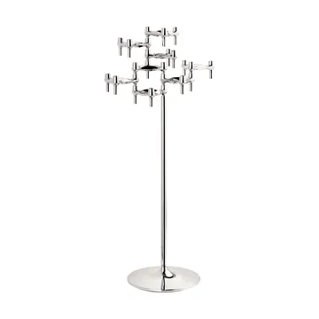STOFF Nagel świecznik podłogowy 70 cm - Chrome - STOFF Nagel