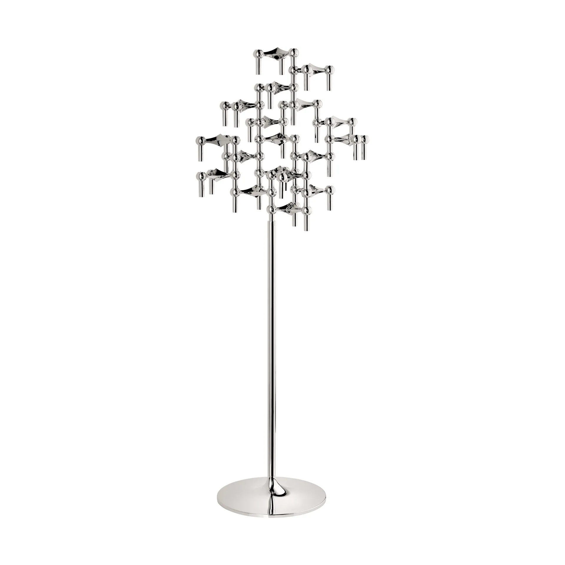 STOFF Nagel świecznik podłogowy 70 cm, Chrome STOFF Nagel