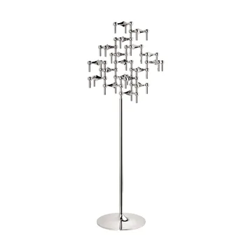 STOFF Nagel świecznik podłogowy 70 cm - Chrome - STOFF Nagel