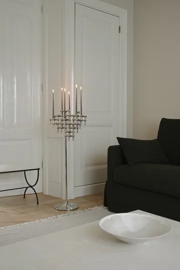 STOFF Nagel świecznik podłogowy 70 cm - Chrome - STOFF Nagel