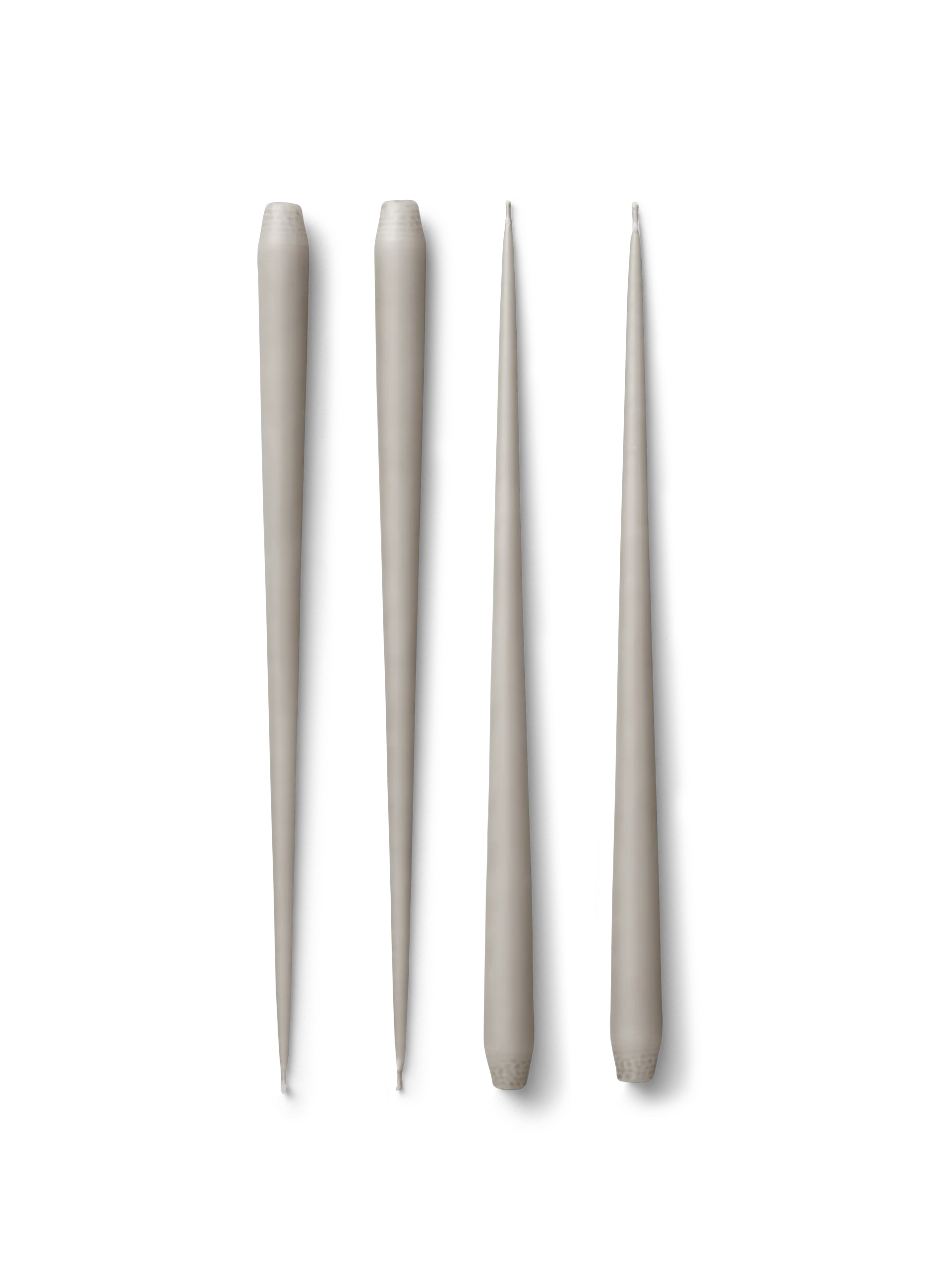 Świeczki antyczne STOFF Nagel by ester & erik, duże 4 szt., Sand STOFF Nagel