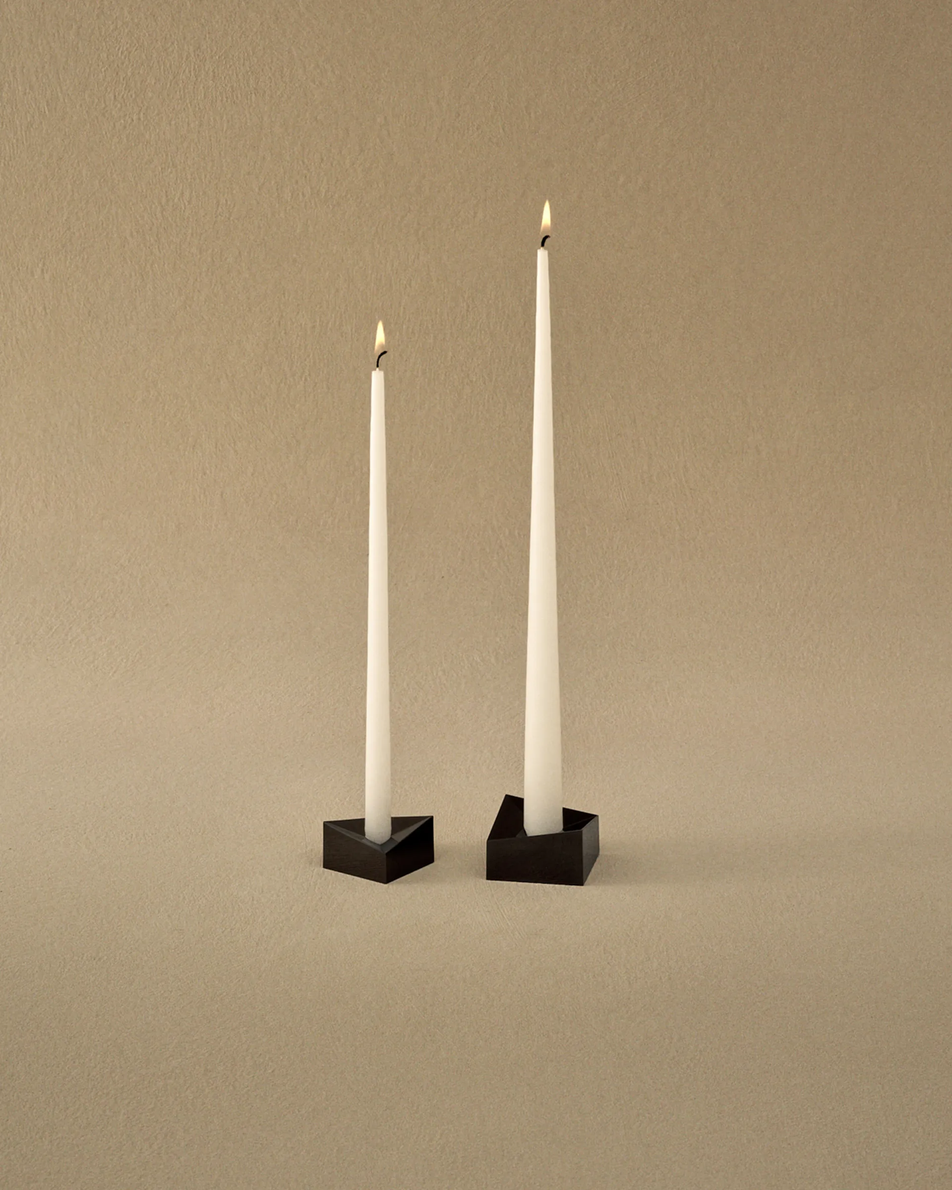Świeczki antyczne STOFF Nagel by ester & erik, duże 4 szt., White STOFF Nagel