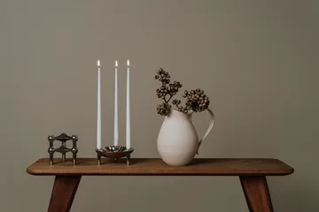 Świeczki antyczne STOFF Nagel by ester & erik, duże 4 szt. - White - STOFF Nagel