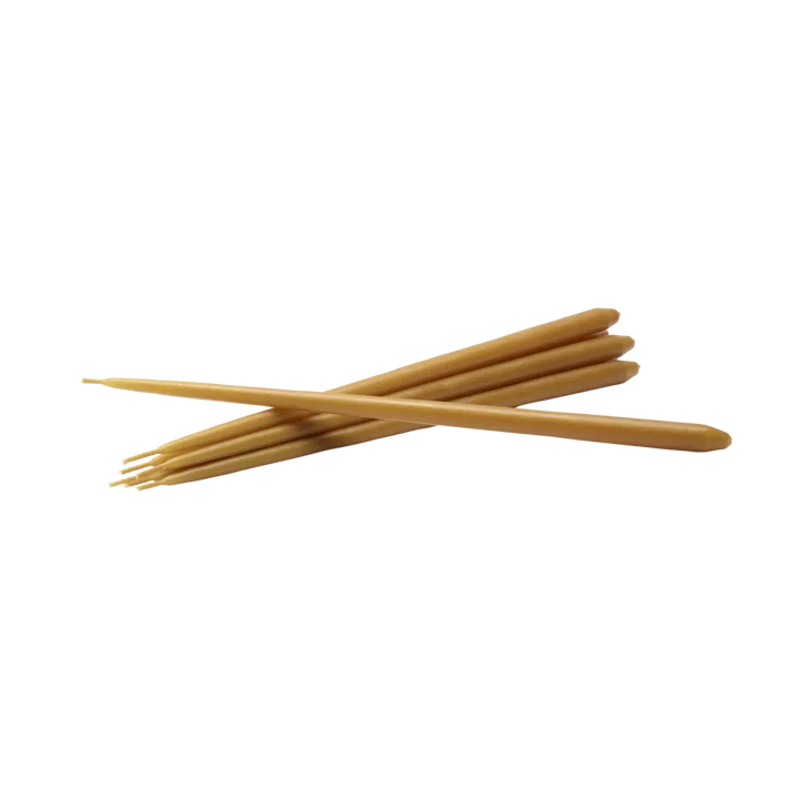 Świeczki STOFF Nagel by ester & erik, 6 szt. - Amber - STOFF Nagel