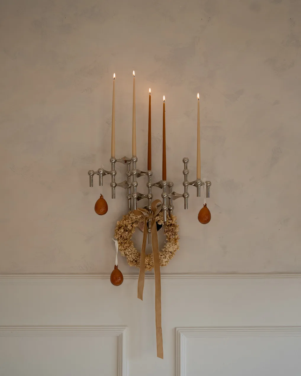 Świeczki STOFF Nagel by ester & erik, 6 szt., Amber STOFF Nagel