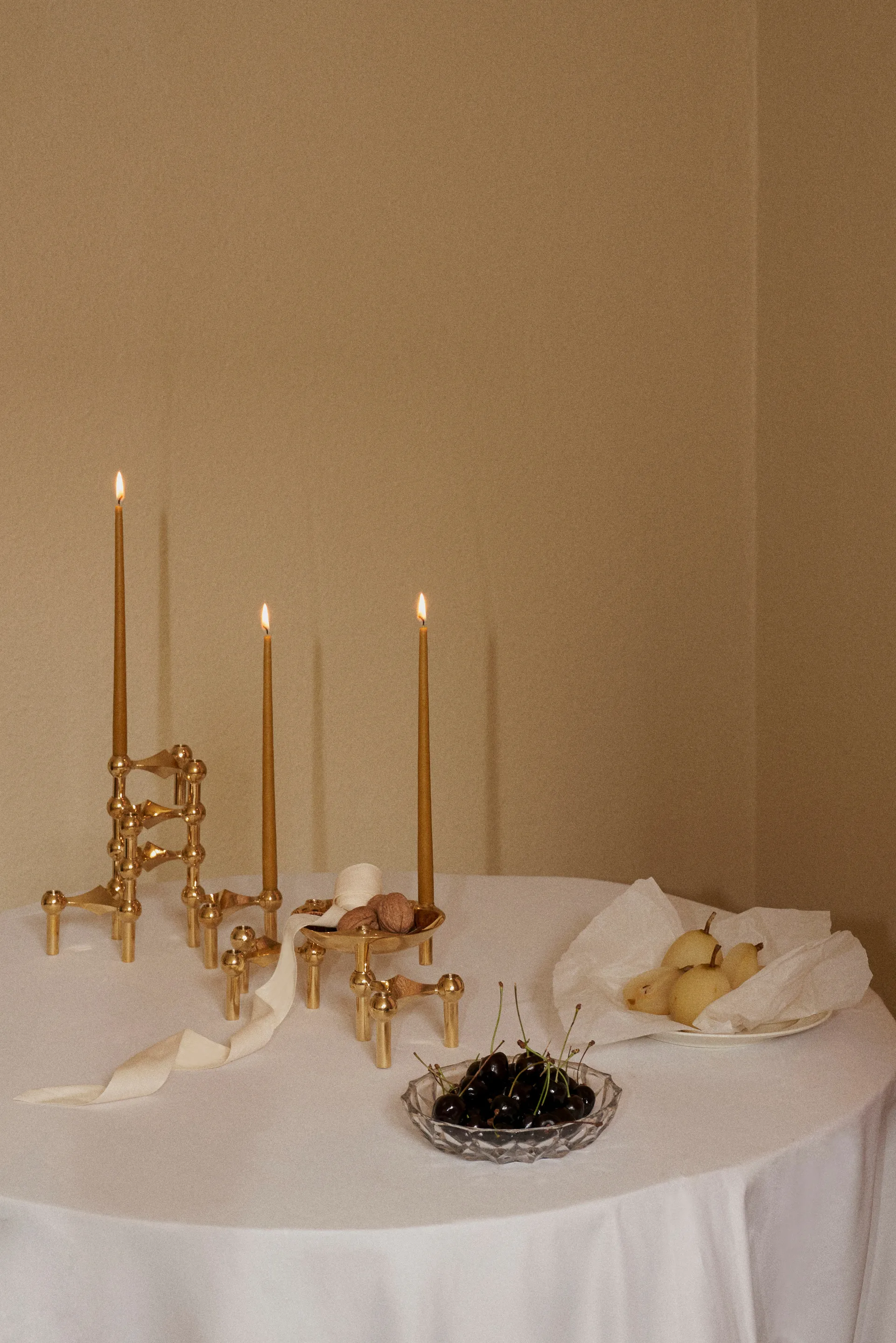 Świeczki STOFF Nagel by ester & erik, 6 szt., Amber STOFF Nagel