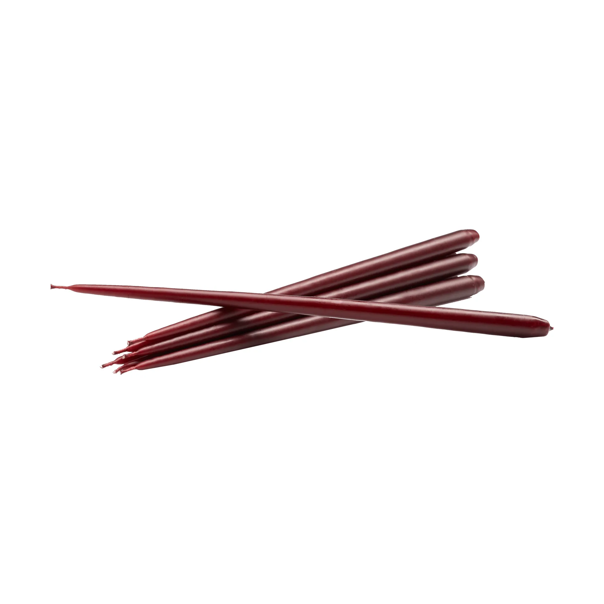 Świeczki STOFF Nagel by ester & erik, 6 szt., Burgundy red STOFF Nagel