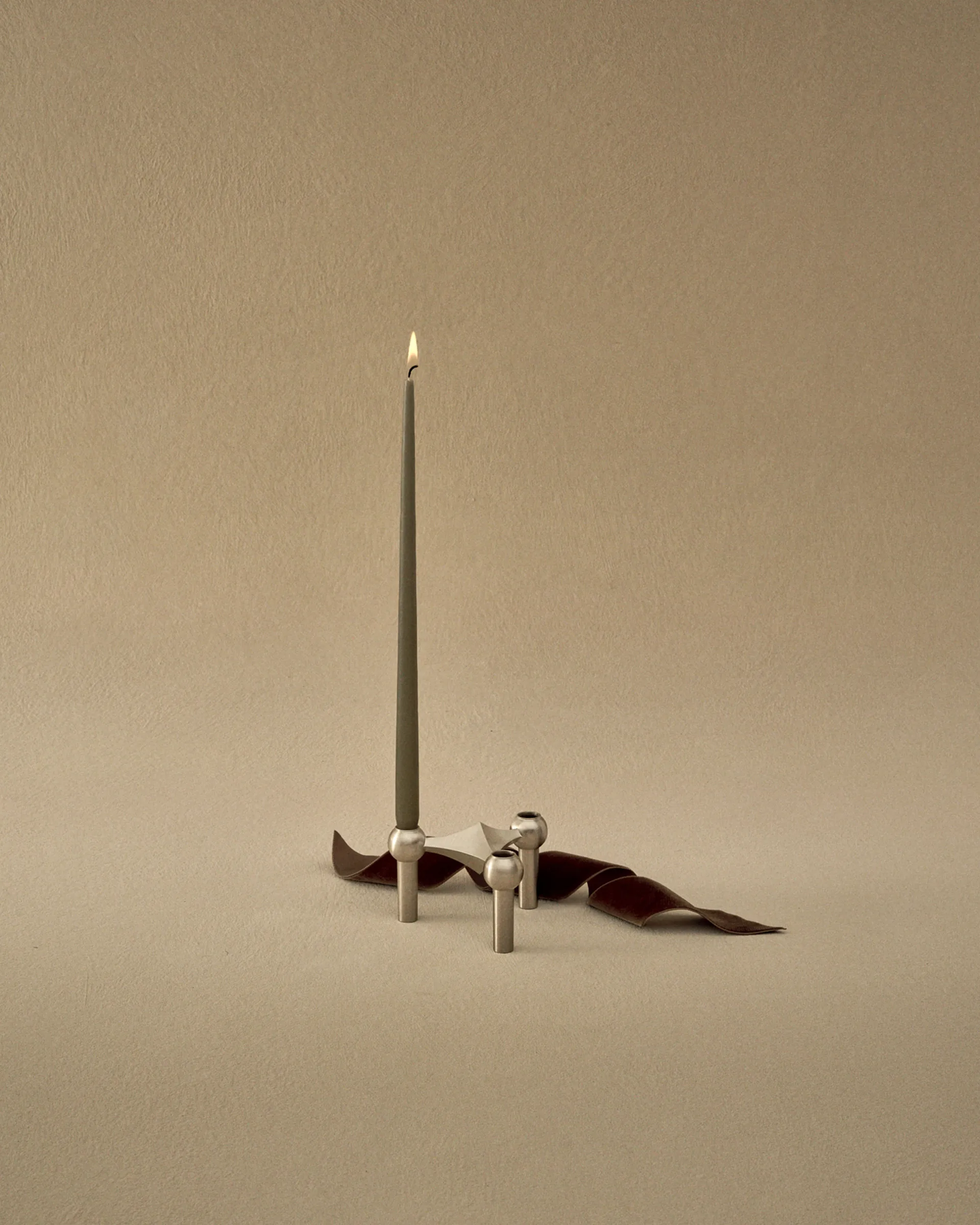 Świeczki STOFF Nagel by ester & erik, 6 szt., Dusty green STOFF Nagel