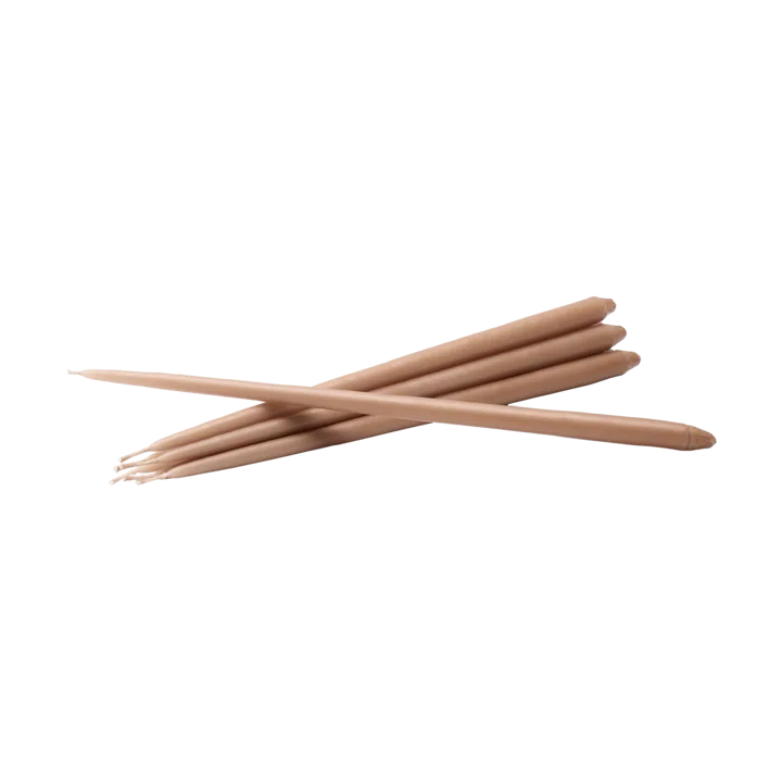 Świeczki STOFF Nagel by ester & erik, 6 szt. - Dusty rose - STOFF Nagel