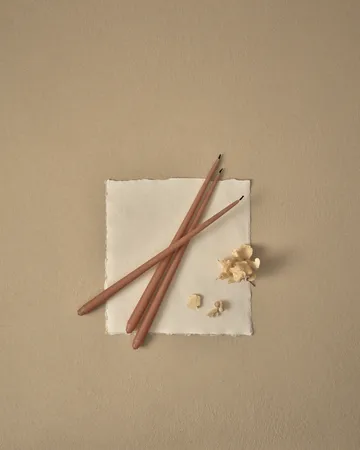 Świeczki STOFF Nagel by ester & erik, 6 szt. - Dusty rose - STOFF Nagel