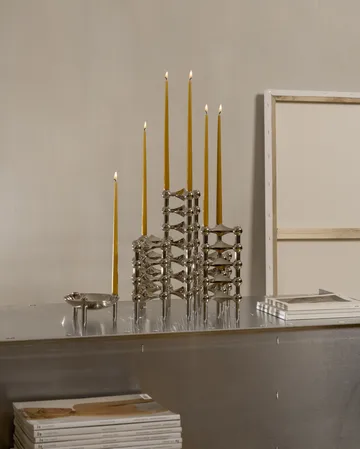 Świeczki STOFF Nagel by ester & erik, 6 szt. - Mustard - STOFF Nagel