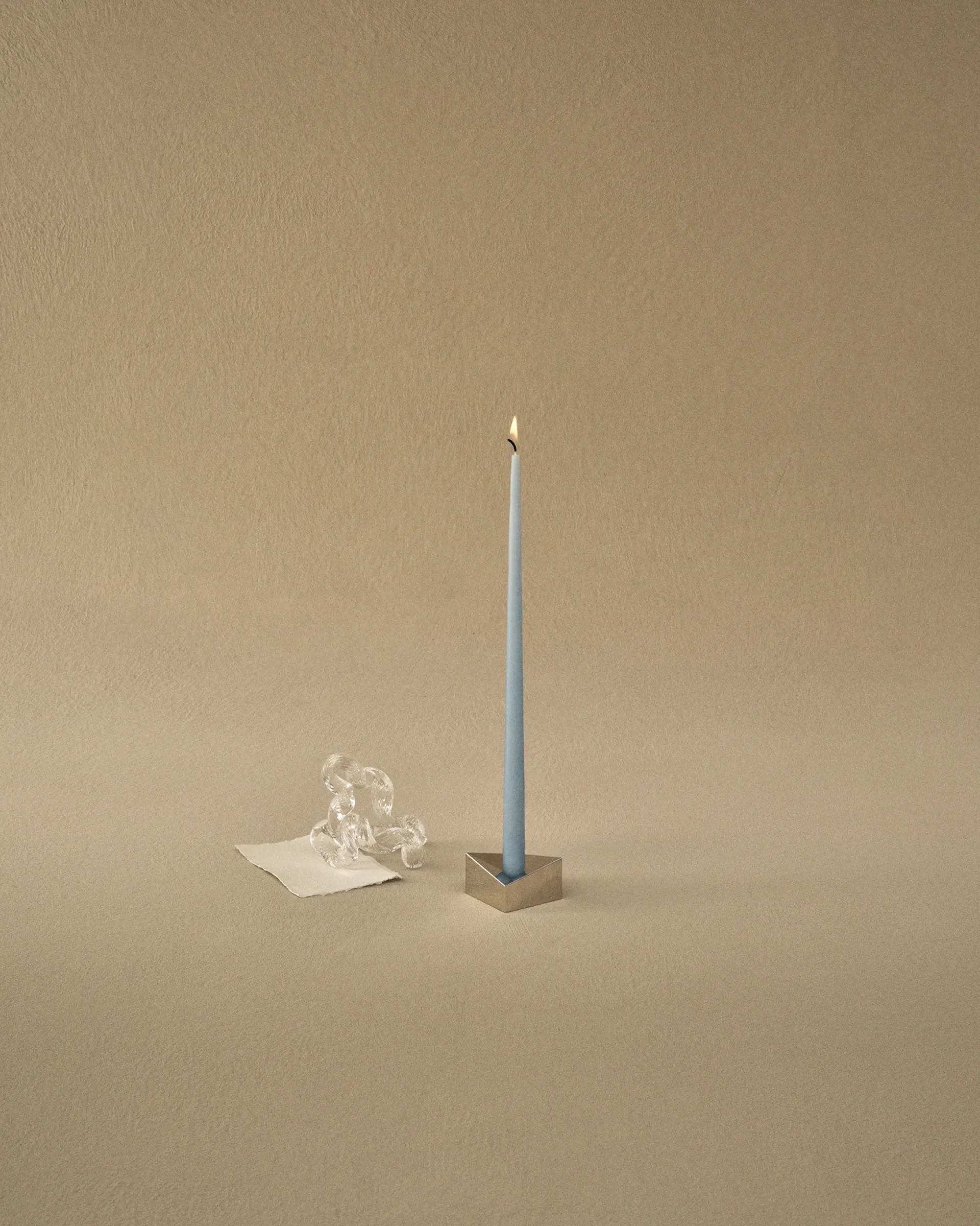 Świeczki STOFF Nagel by ester & erik, 6 szt., Sky blue STOFF Nagel