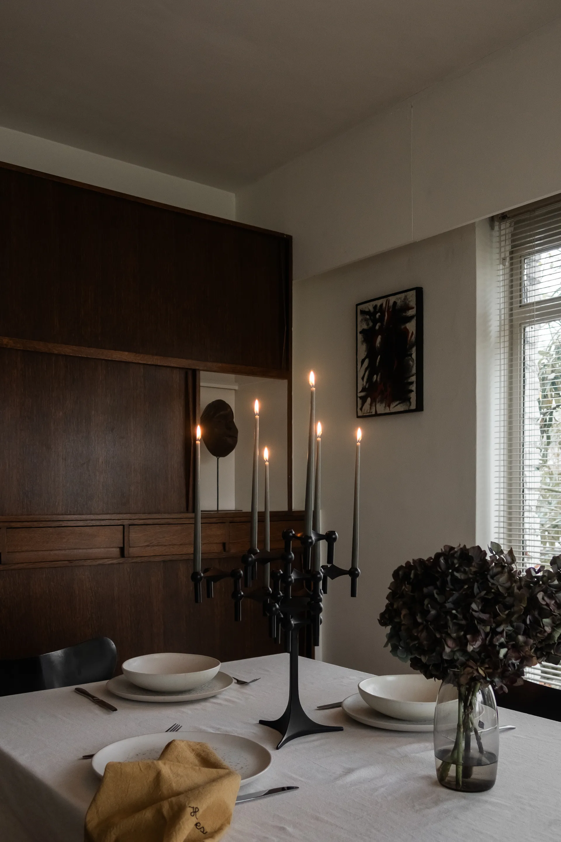 Świeczki STOFF Nagel by ester & erik, 6 szt., Taupe STOFF Nagel