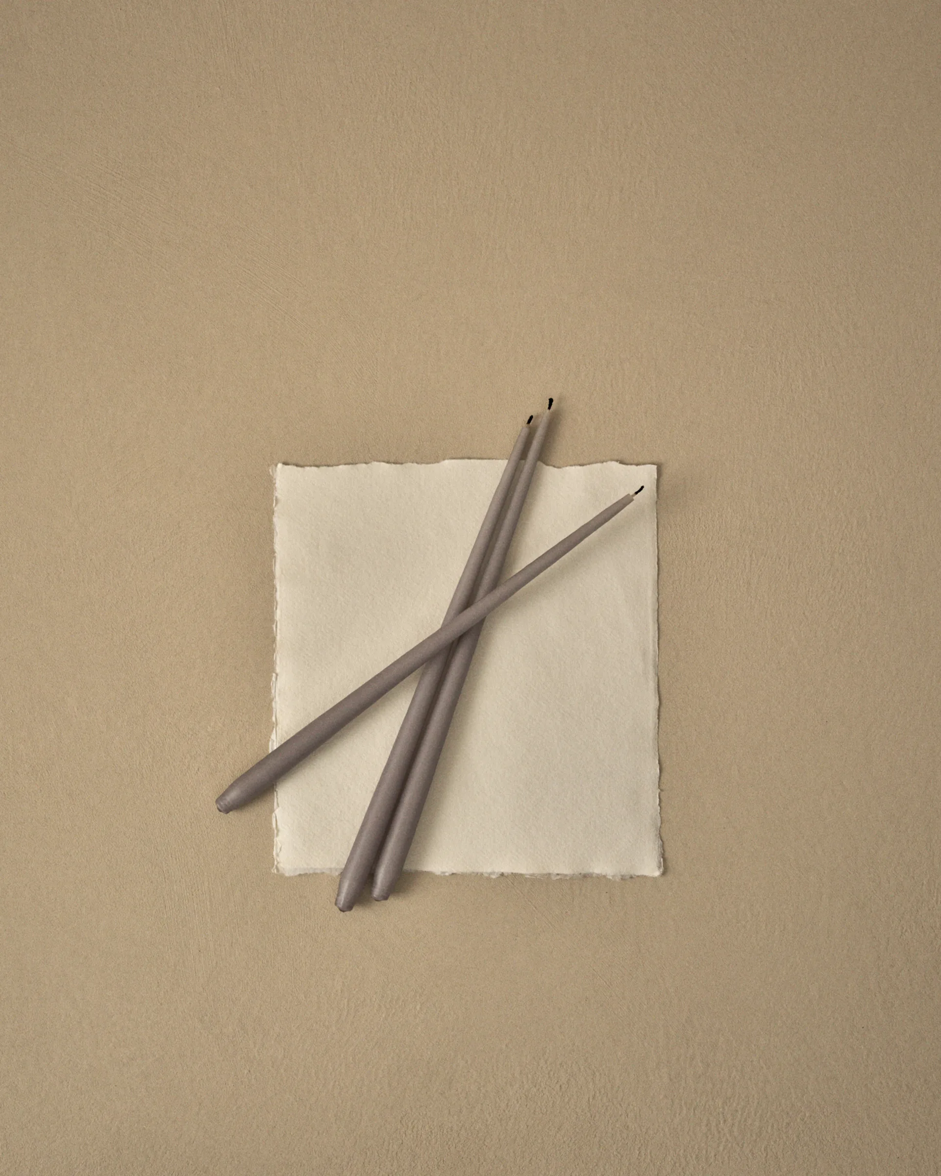 Świeczki STOFF Nagel by ester & erik, 6 szt., Warm Grey STOFF Nagel