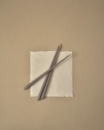 Świeczki STOFF Nagel by ester & erik, 6 szt. - Warm Grey - STOFF Nagel