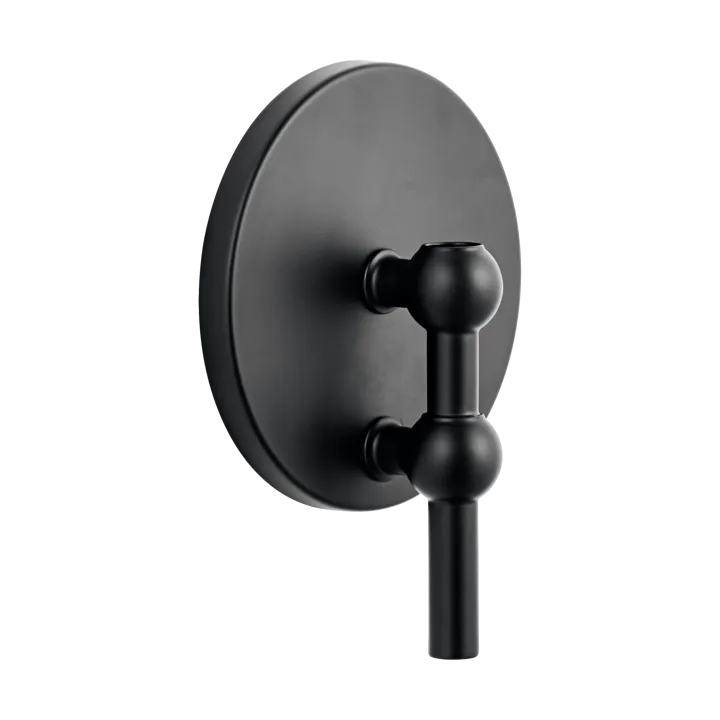 Świecznik ścienny STOFF Nagel - Matowa czerń - STOFF Nagel